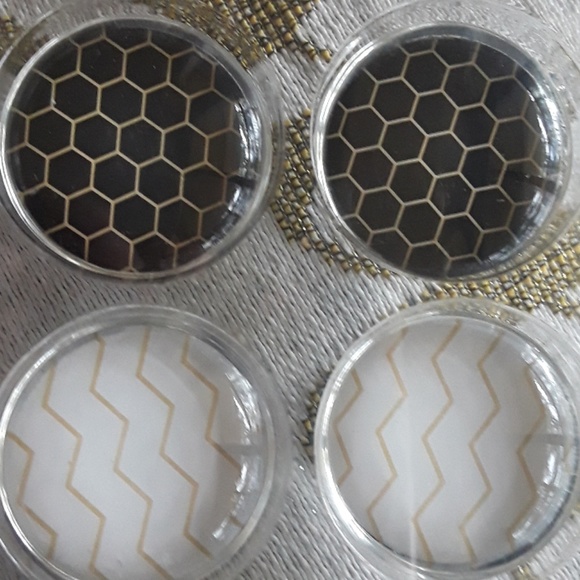 8 Count Basic But Classy Patterned Office Magnets - Picture 2 of 5